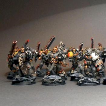 Space Wolves Bloodclaws by Faenwulf