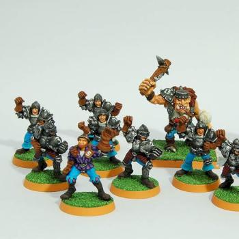 Human Blood Bowl Team by marcopreto