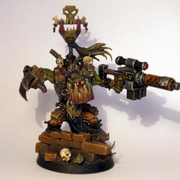 Bzork-Tahar. Ork Warboss by GAARK