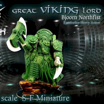 S-F Viking Lord Bjoorn Northfist by hitechminiatures