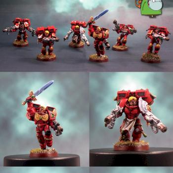 Blood Angels Space Marines Honour Guard by Home Of CadaveR