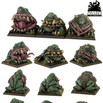 Chaos Nurgle Plague Toads by dargo000