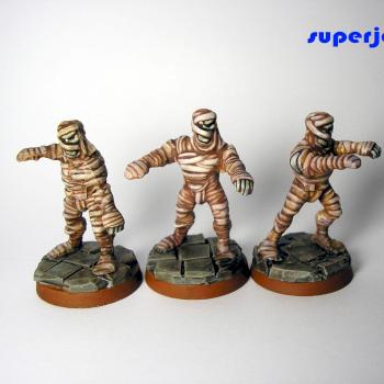 Heroquest Mummies by superjavix