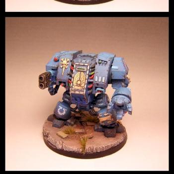 Brother Cybot from the Ultramarine Chapter by Frimini