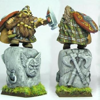 Celtic dwarf lord/hero by Alxin