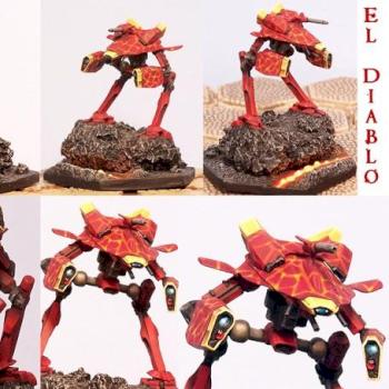 "El Diablo" Battletech Marauder IIC by Herod