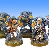 WH40K Space Wolves Grey Hunters Unit by leprechaun studio