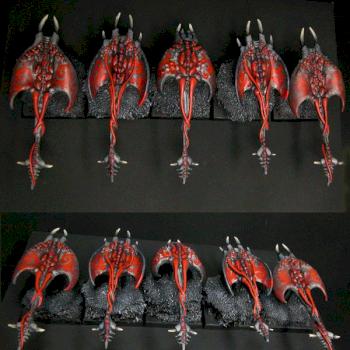 Tzeentch Screamers by ipaintminis