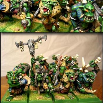 Savage Orc Boyz (Unit Shots) by Queequeg