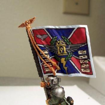 cadian standard bearer by munkeyjoepaints