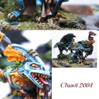 lizardman shaman by chusti