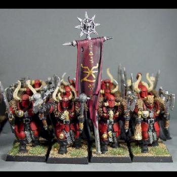 New Chaos Warriors by blue moon miniatures by bluemoonminiatures