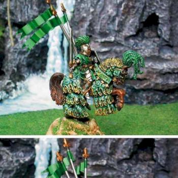 Bretonnian Green Knight by ramgos