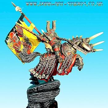 Khorne Lord on Daemonic Steed by Dark Art