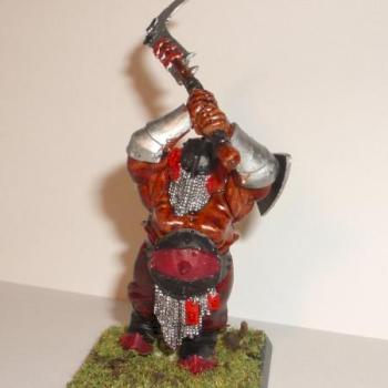 First Ogre painted by potatoofwrath