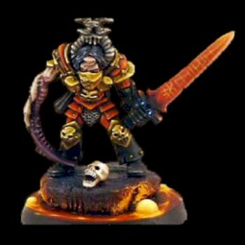 Chaos Champion of Khorne  Old school by darkartminiatures