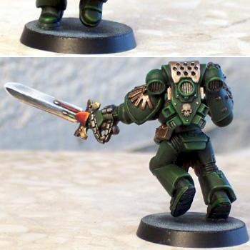 Dark Angel veteran sergent MK IV by Hawk Talon