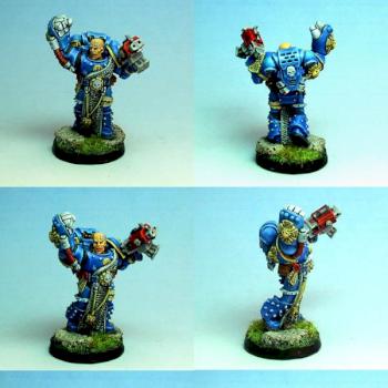 Gamesday Space Marine Veteran by Lukhan Sanath