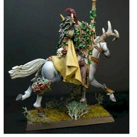 WOH Wood Elf Converted Mounted Lord by Rowena1066