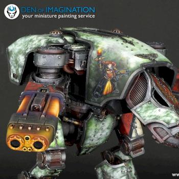 Warhound Titan by DEN of IMAGINATION