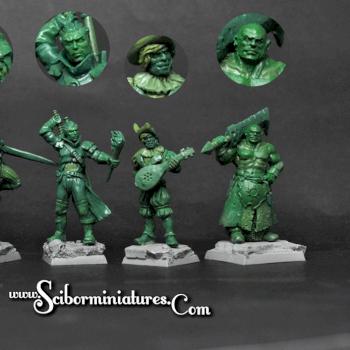 new miniatures by Scibor