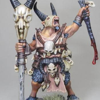 Beasts of Chaos Bray shaman Grashrak Fellhoof of Grashrak’s Despoilers by Hamish Longstride