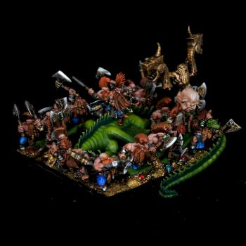 Dwarf Slayers Diorama / Avatars of War Dwarf Seekers by warhamsterpainting