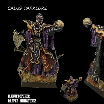 CALUS DARKLORE, Wizard of the Amethyst Order, Necromancer by mousekiller