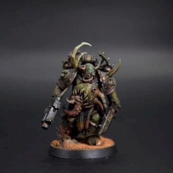 Plague Marine by VincentLovecraft