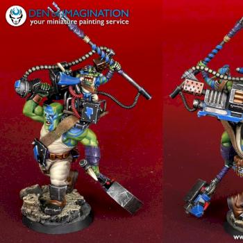 Notable Gretchin Leader!!! by DEN of IMAGINATION