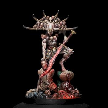 Creature Caster Priest of Onslaught (Khorne Skulltaker) by Rätti