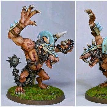 Headsplitter Blood Bowl Rat Ogre by chaos spawn