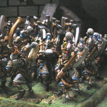 high elves white lions regiment by brimar