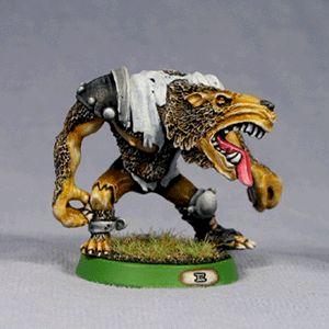 Blood Bowl Werewolf by urb