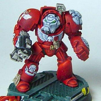 Blood Angels Terminator by abstract incendiarie