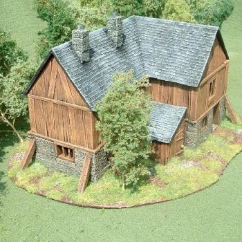 same olde world house with other roof by Hutch hutch