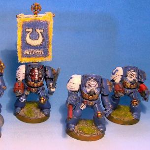 Ultramarines Terminator sqad by Casterino