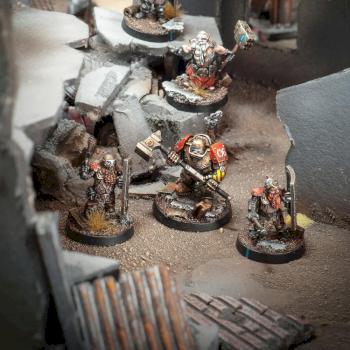 Afterglow Forge Towns Warband by Rakso