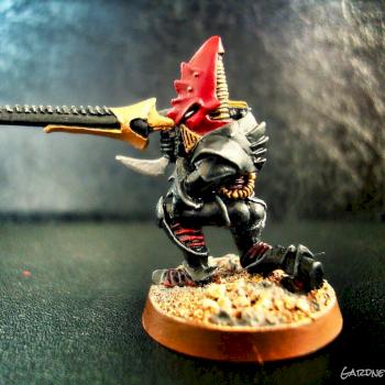 Dark Eldar Warrior with Splinter Cannon by N3RD