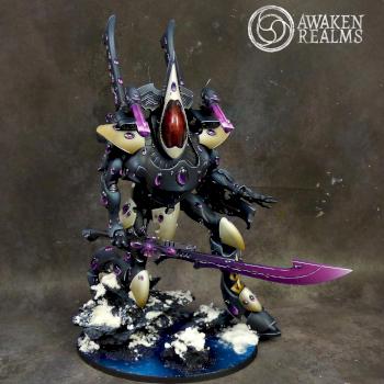 Eldar Ulthwe Wraithknight conversion by Awaken Realms