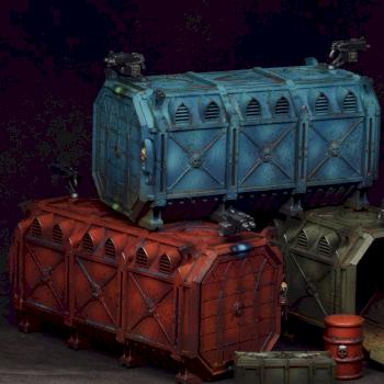 Munitorum Armoured Containers by Yaroslav