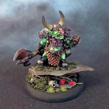 Greenskin Wars Goblin Chieftain by pulper