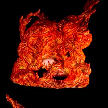 Silene Fire (collage) by sivousplay