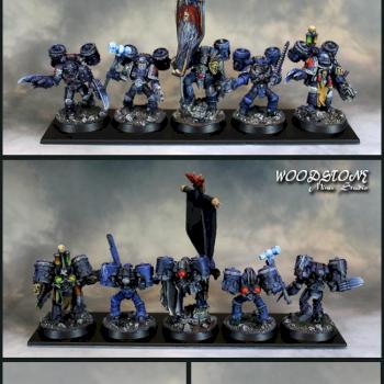 Night Lords for Table Top Commission. by Woodstone