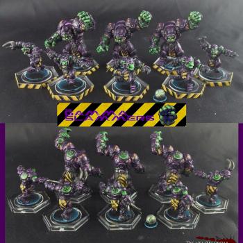 Dreadball Marauder Team - The Gamma Slammers by Inq Tiberius