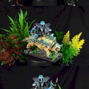 *NEW* Lizardmen Bastiladon Solar Engine by Lil'Legend Studio by lilloser