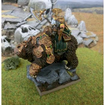 Dwarf Lord on bear by spk3