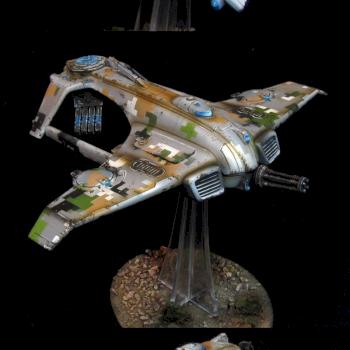 Tau Sun Shark Bomber & Razorshark Strike Fighter by kommissar Manul