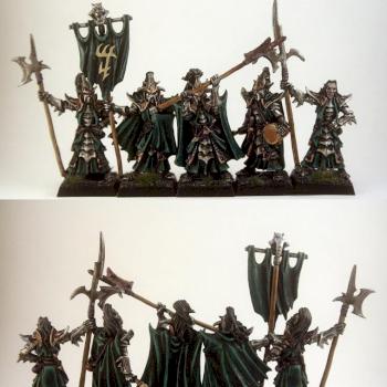 Dark Elves Black Guard Command by Rätti