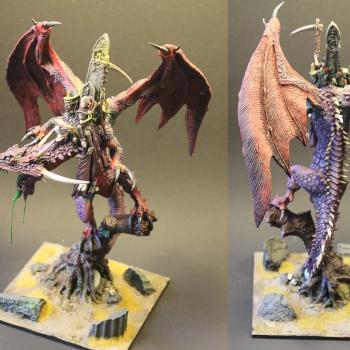 Forge World FW Empire Elspeth von Draken on Carmine Dragon by docred7